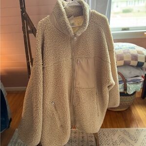 Cozy Cream Sherpa Jacket